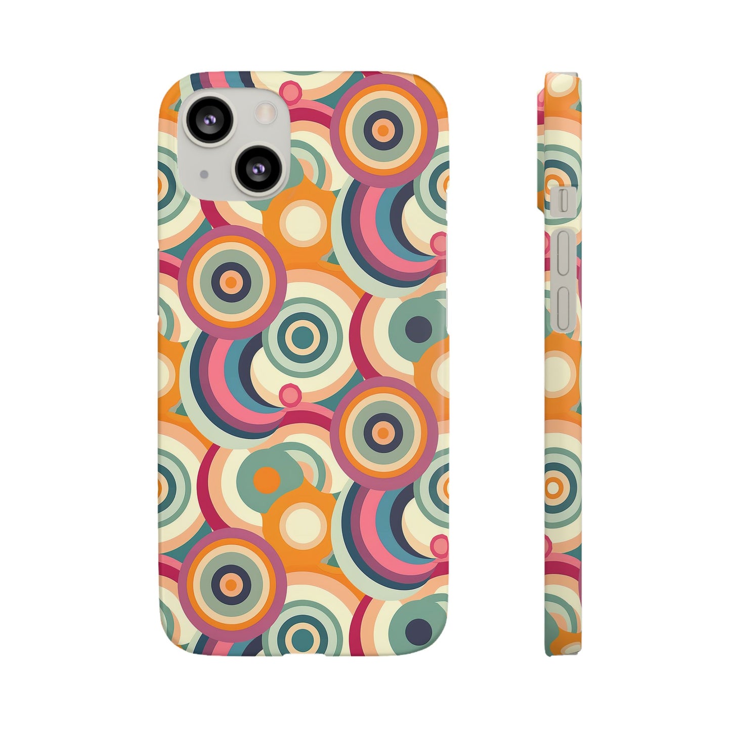 Retro Ripple Snap Case