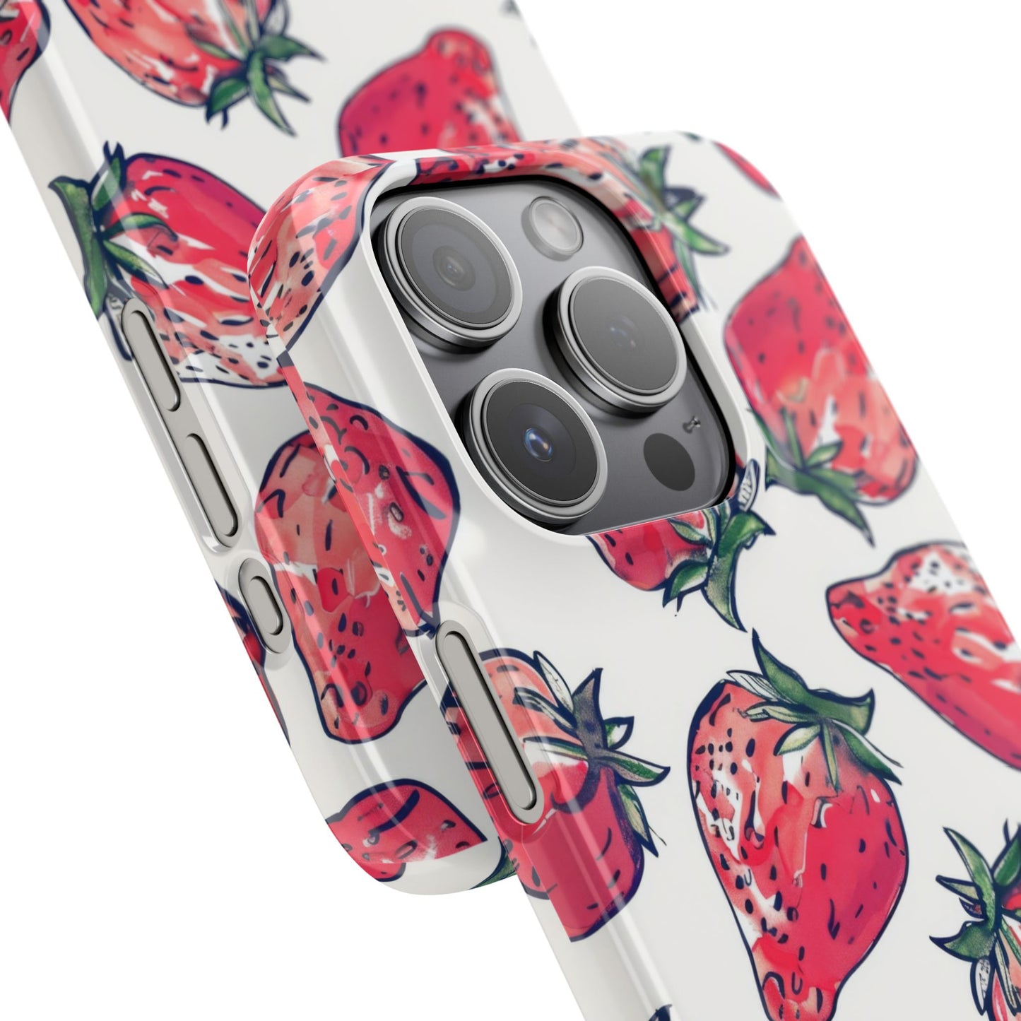 Creamy Berry Phone Snap Case