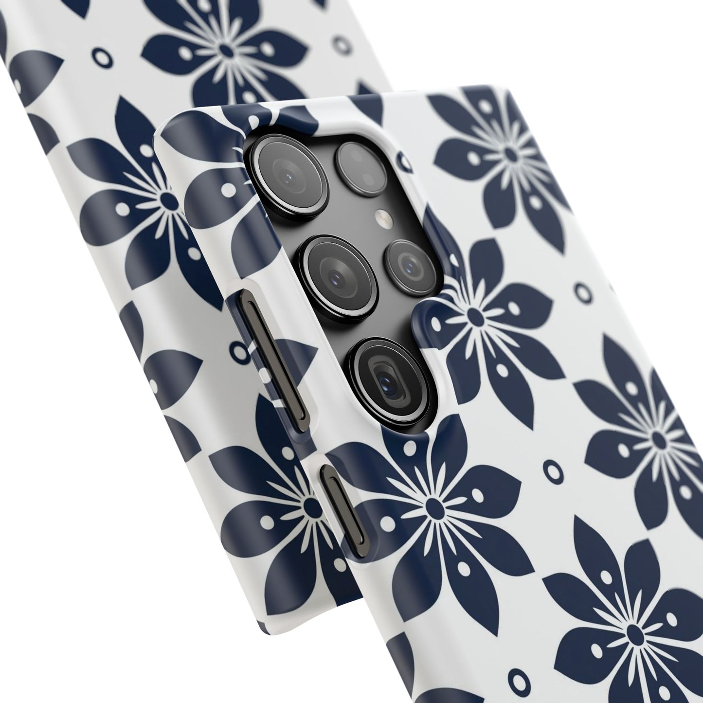 Azure Lattice Snap Case