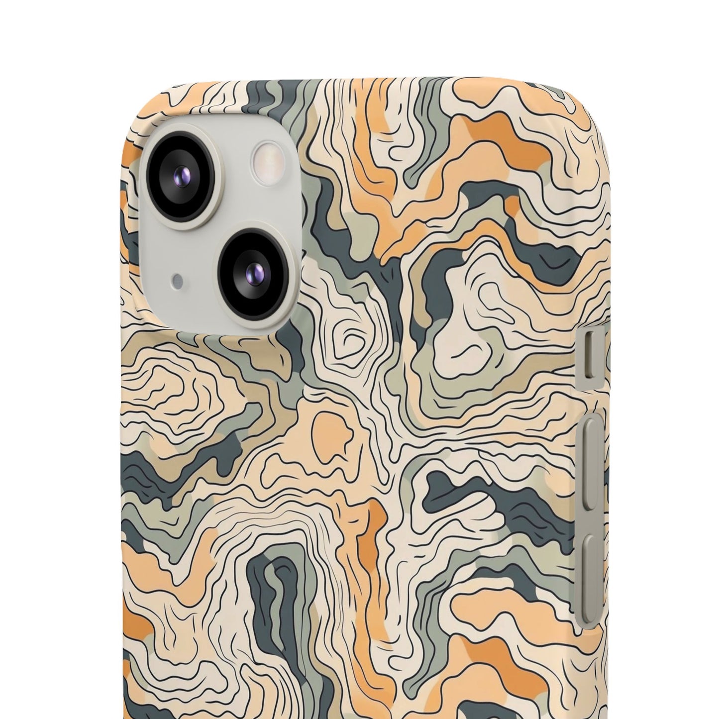 Earthy Abstract Snap Case