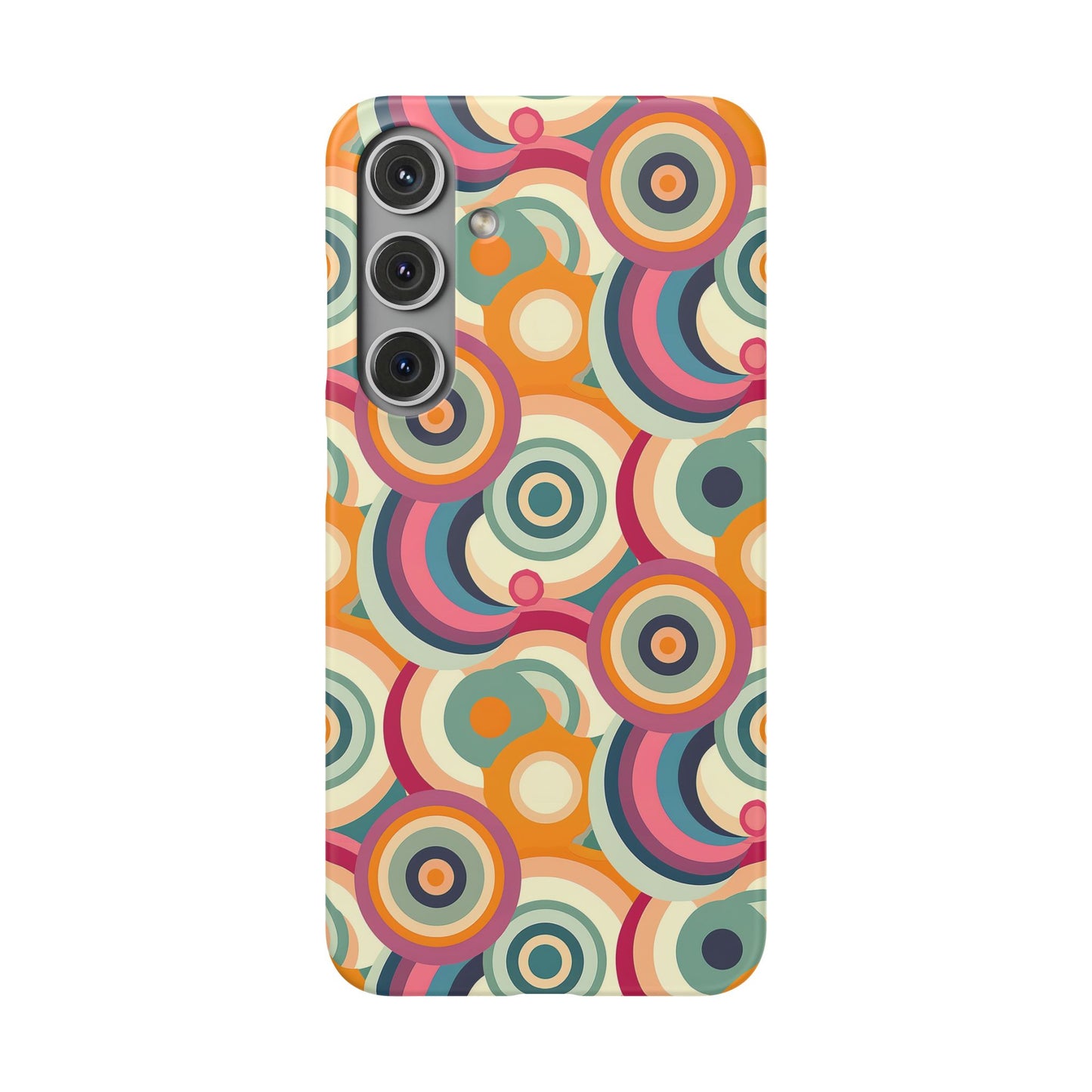 Retro Ripple Snap Case