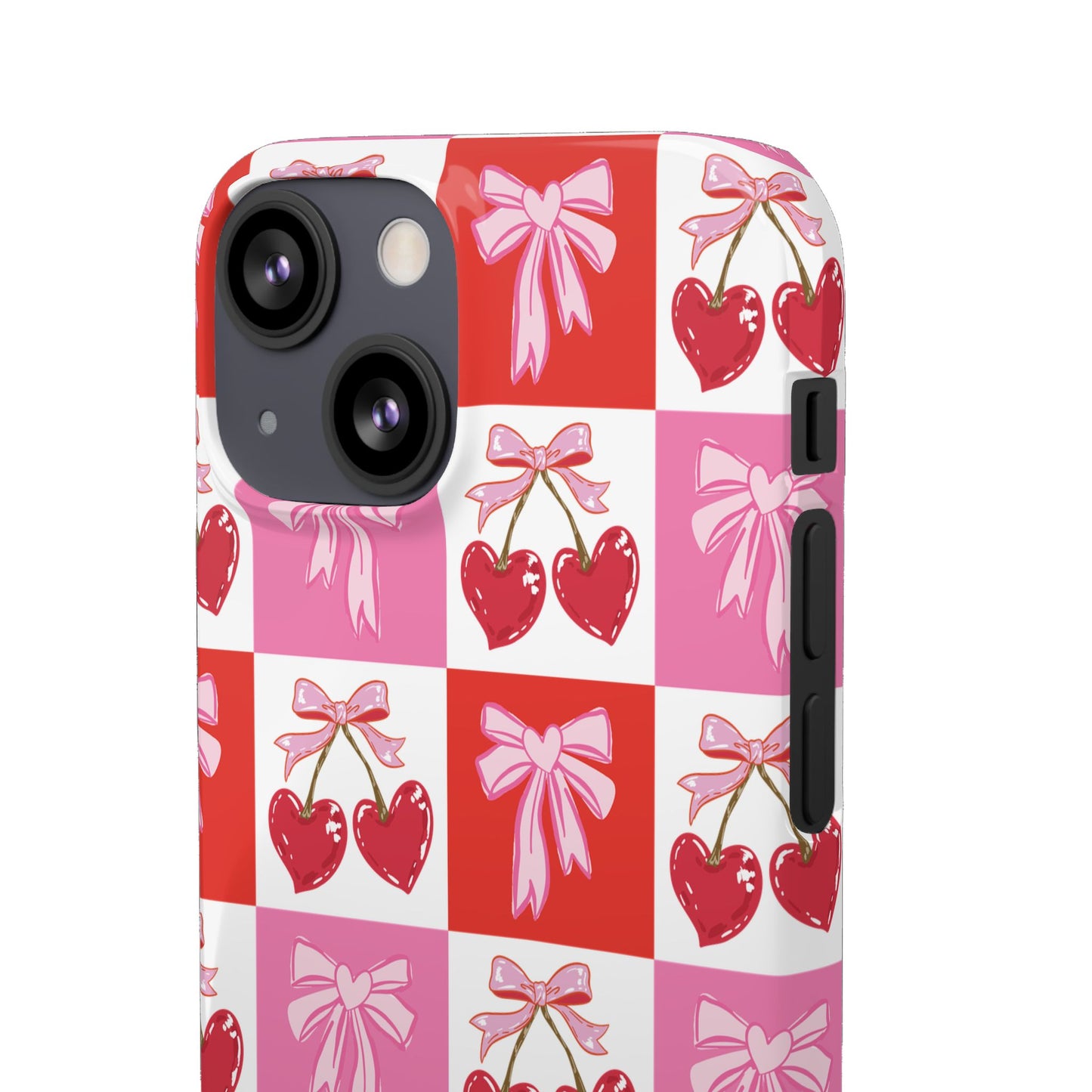 Sweet Pink Coquette Snap Case