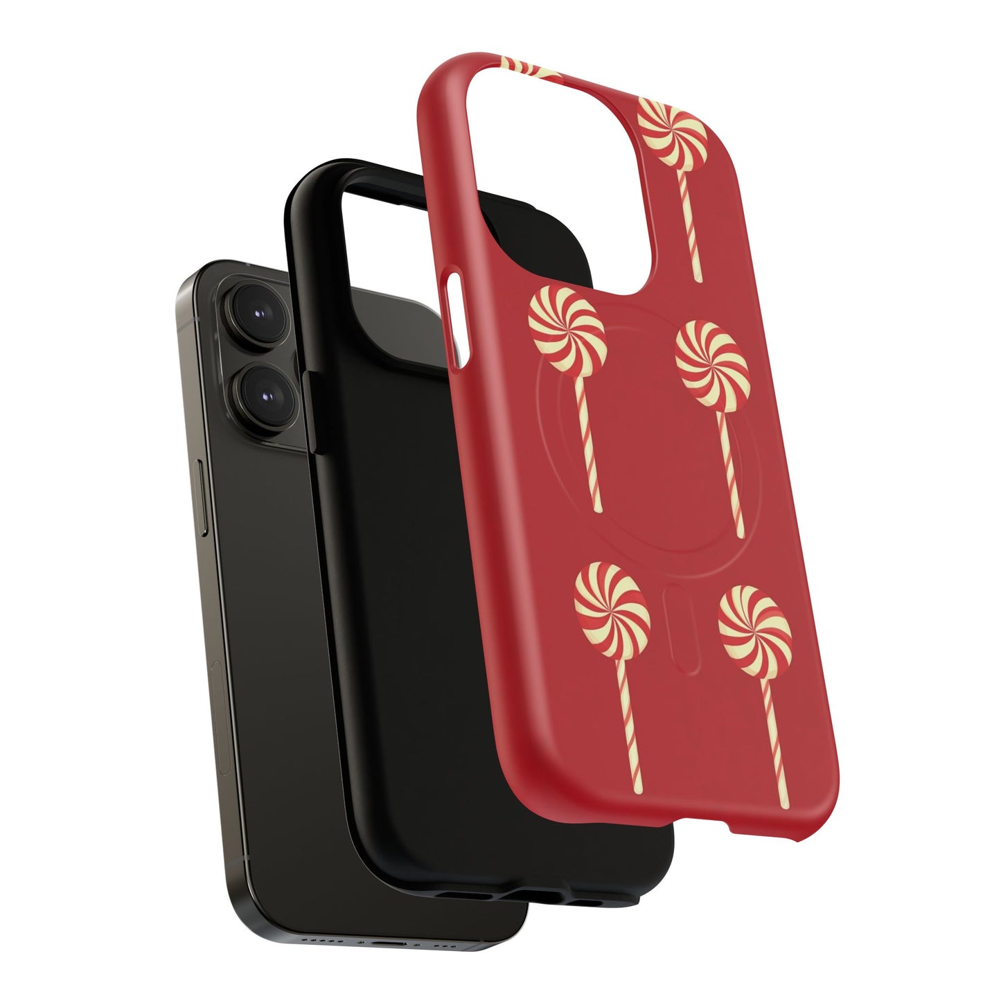 Mint Swirly Tough Magnetic Phone Case
