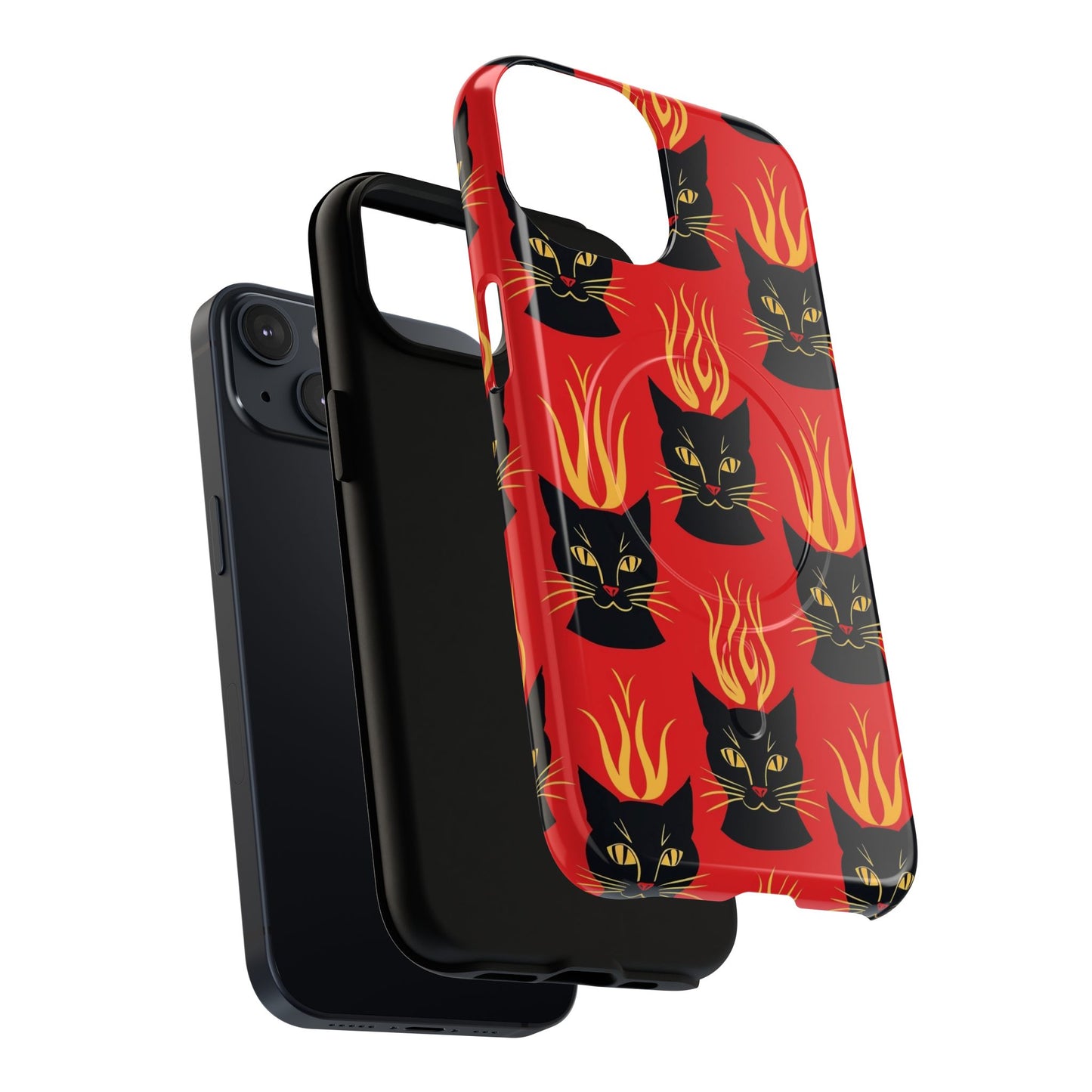 Devil Kitty Tough Magnetic Phone Case