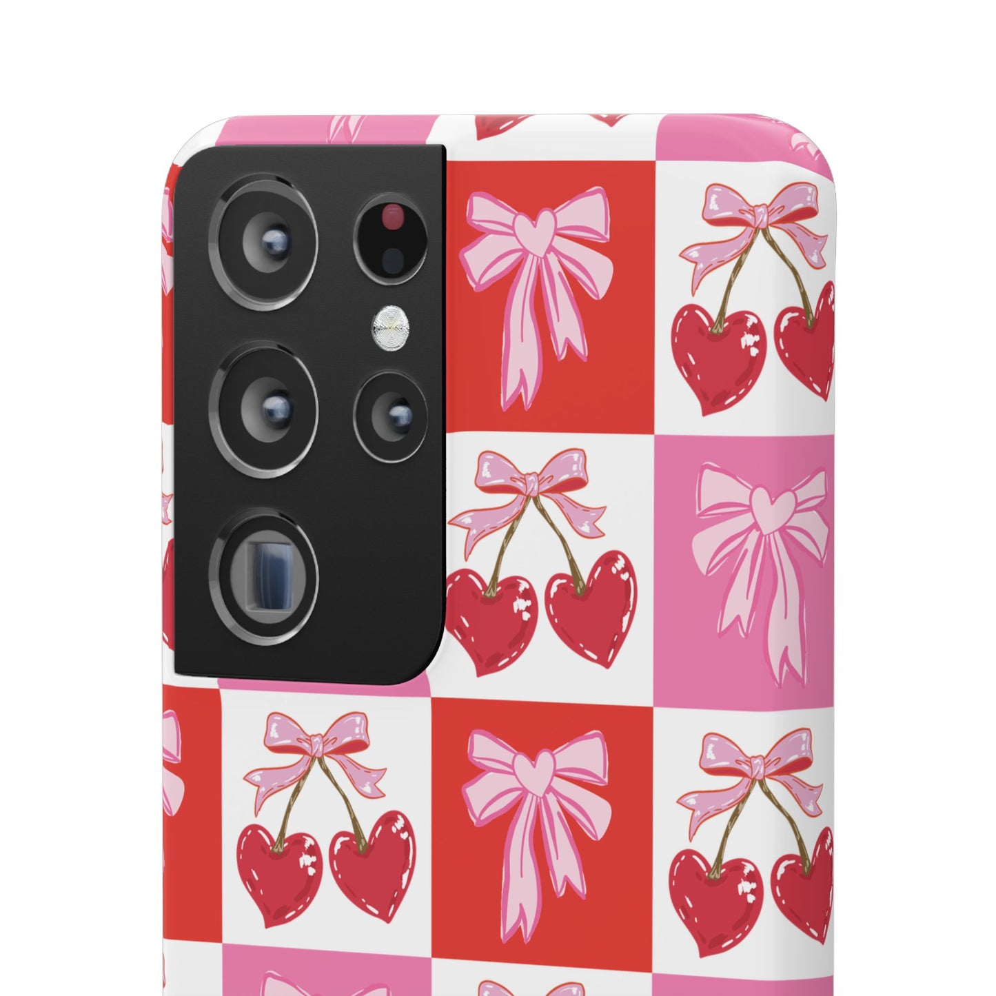 Sweet Pink Coquette Snap Case