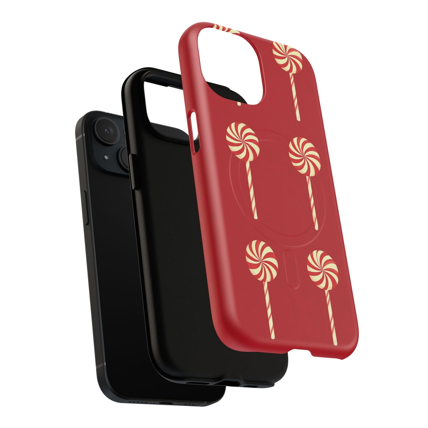 Mint Swirly Tough Magnetic Phone Case