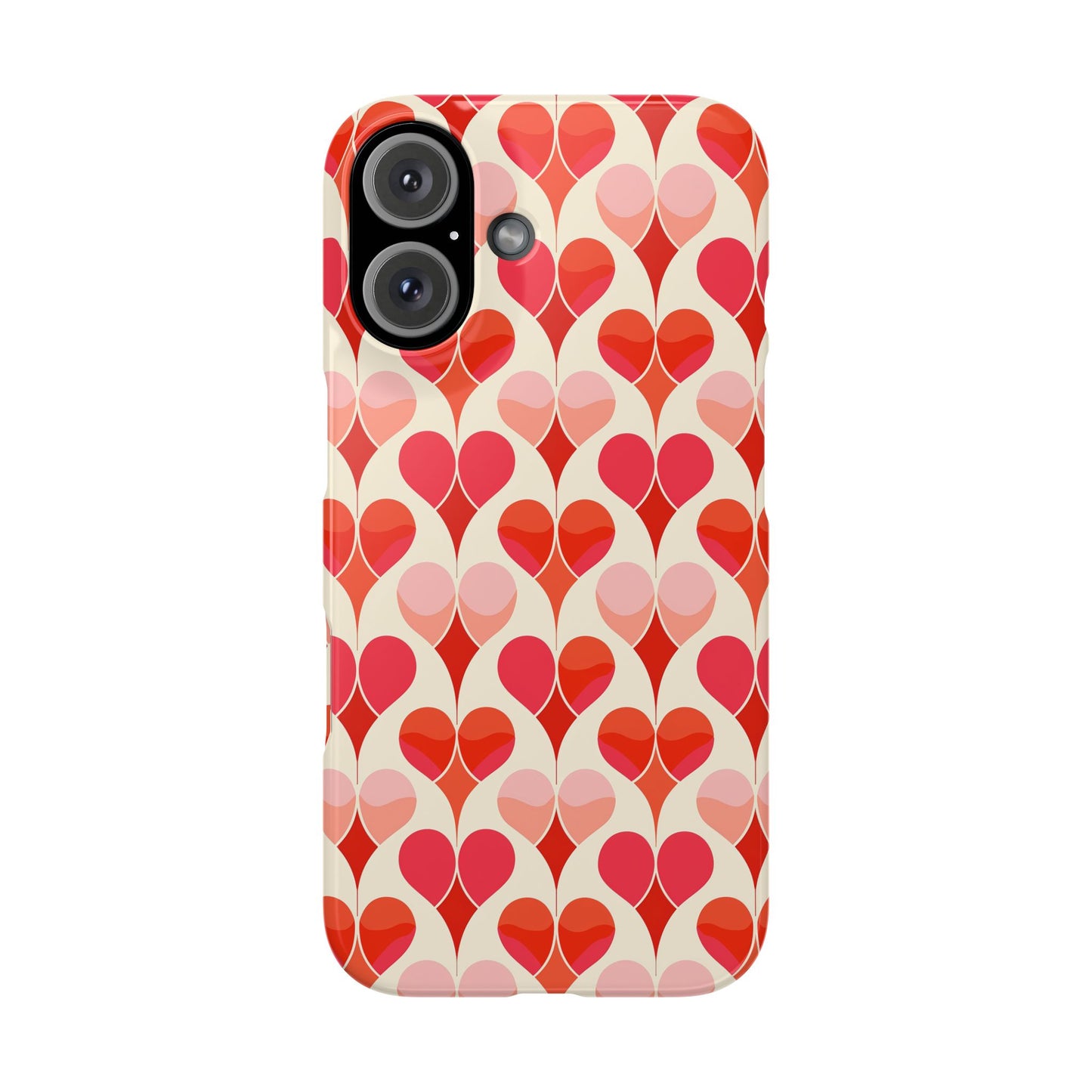 Heart Stream Phone Snap Case