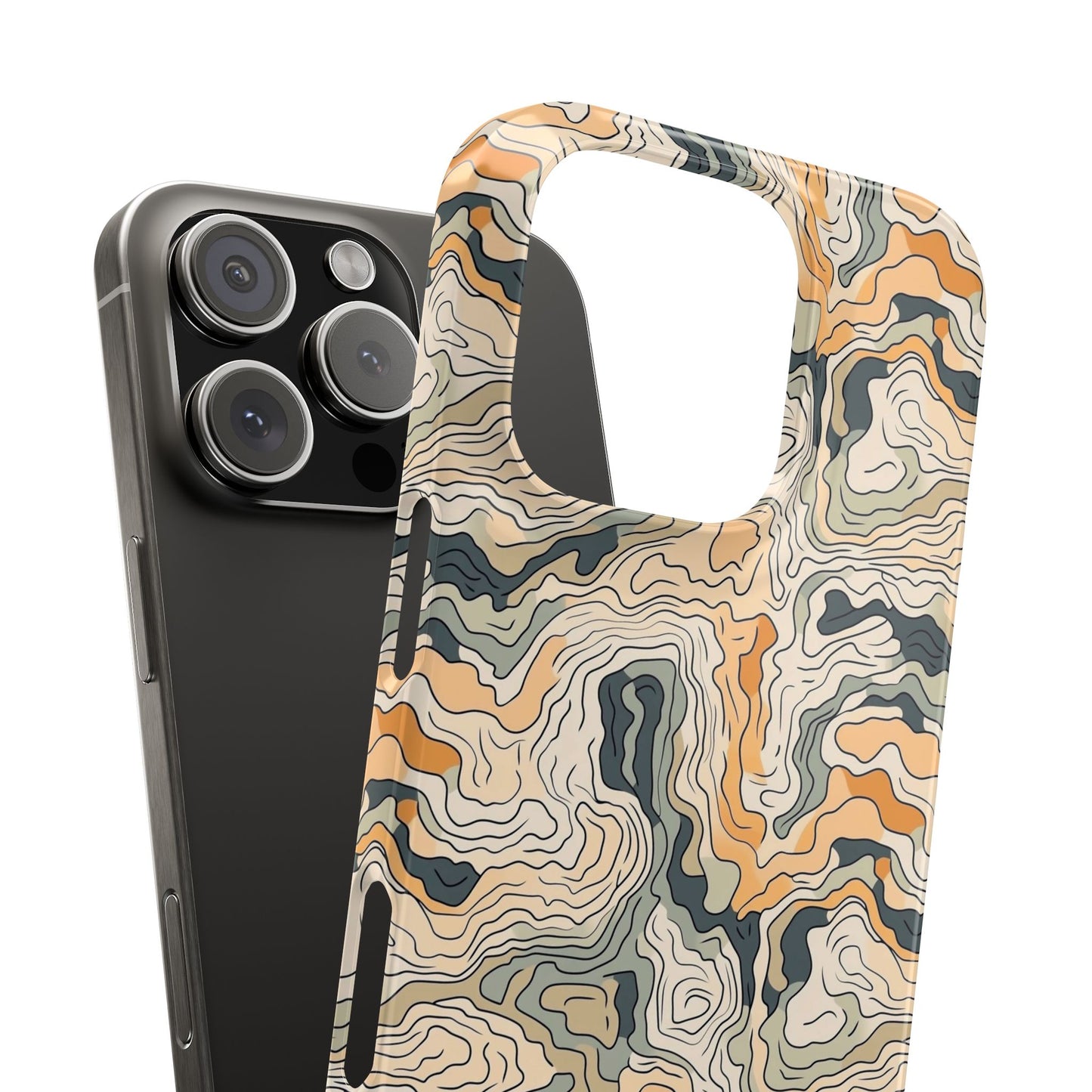 Earthy Abstract Snap Case