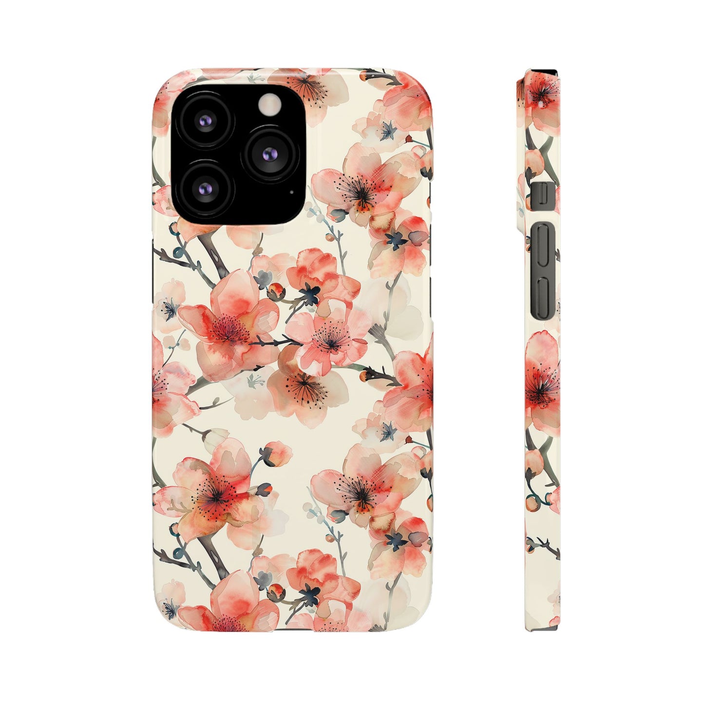 Cherry Veil Phone Snap Case