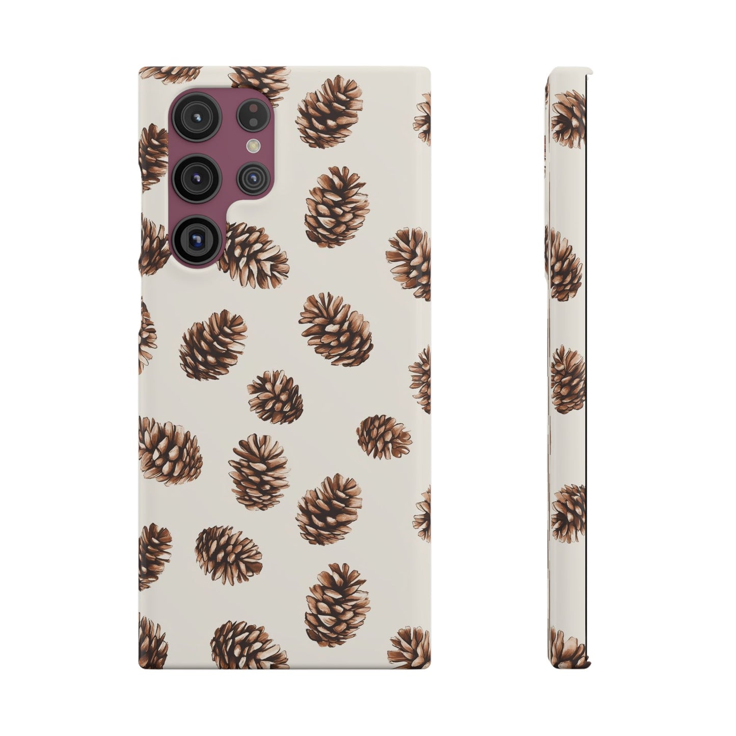 Woodland- Pine Cone Snap Phone Case