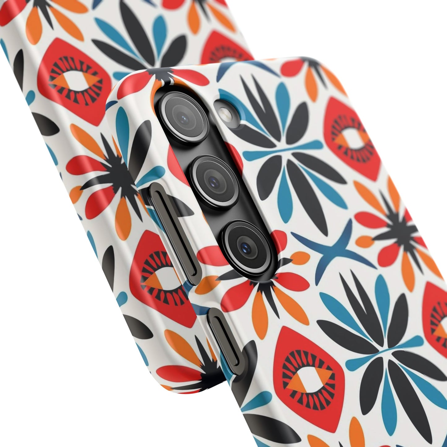 Electric Blooms Snap Case