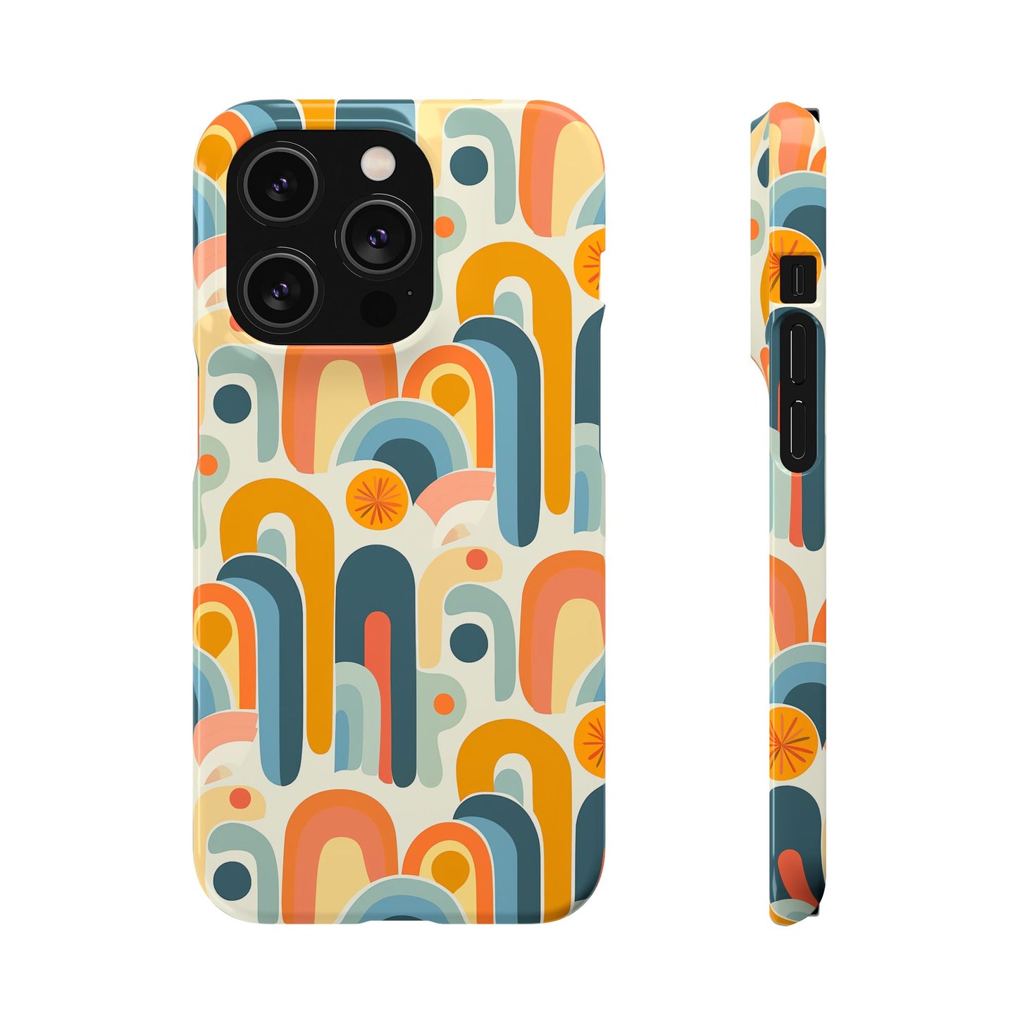 Coral Reverie Snap Case