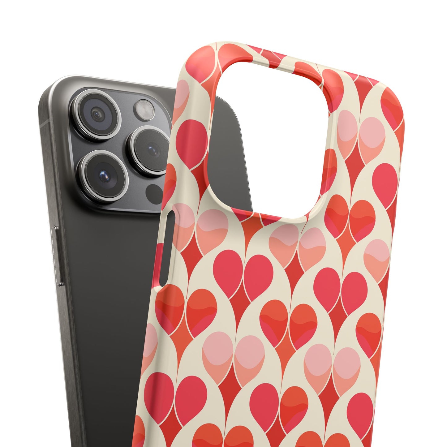 Heart Stream Phone Snap Case