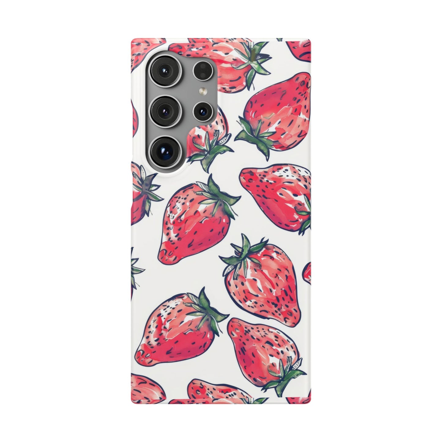 Creamy Berry Phone Snap Case