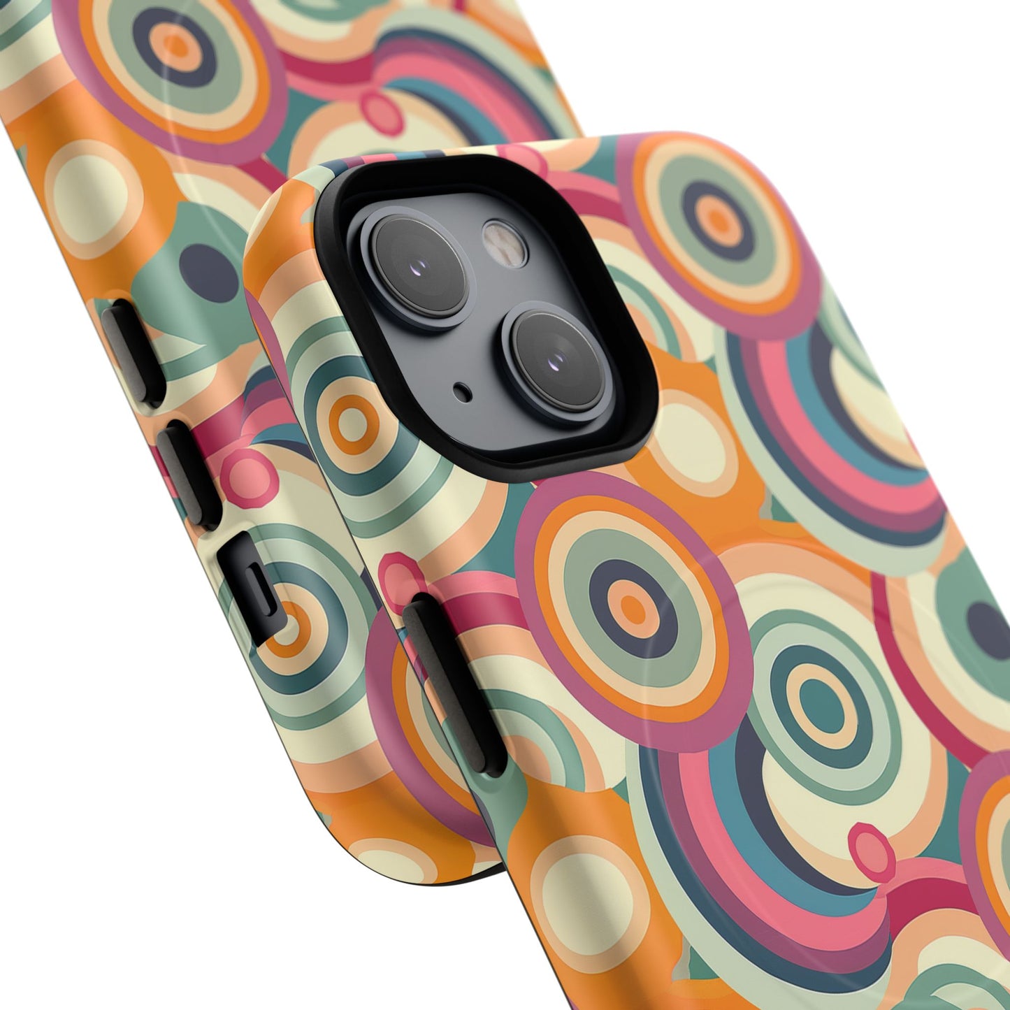 Retro Ripple Tough Magnetic Phone Case