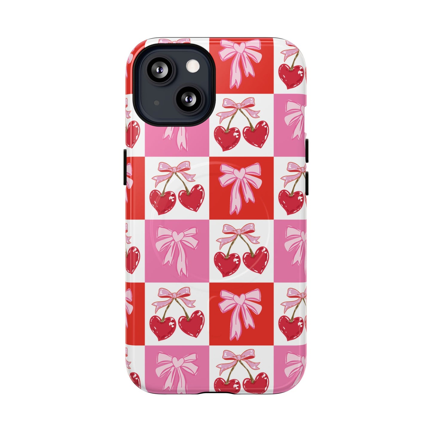 Sweet Pink Coquette Tough Magnetic Phone Case
