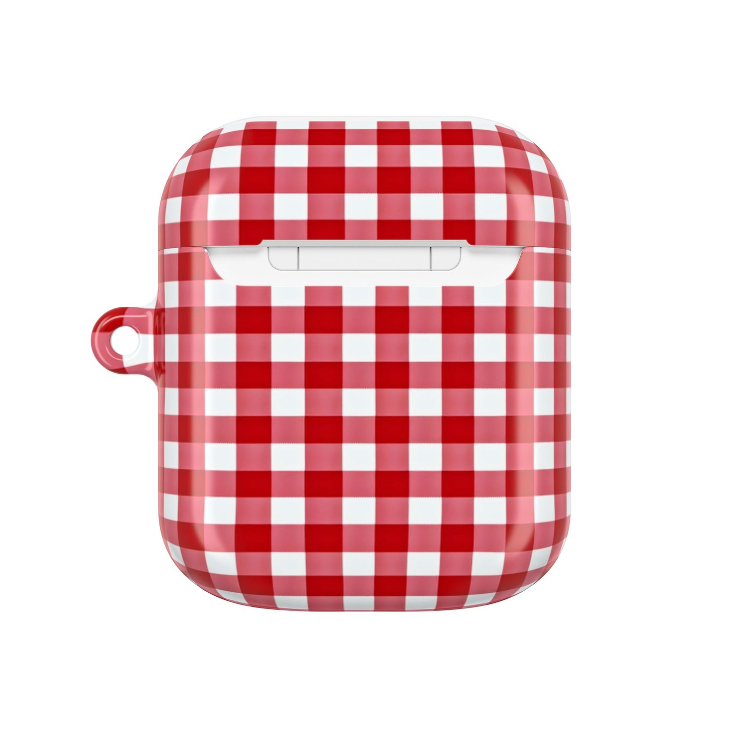 Red Plaid AirPod Case