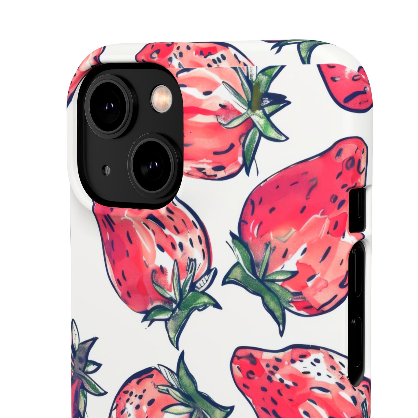 Creamy Berry Phone Snap Case