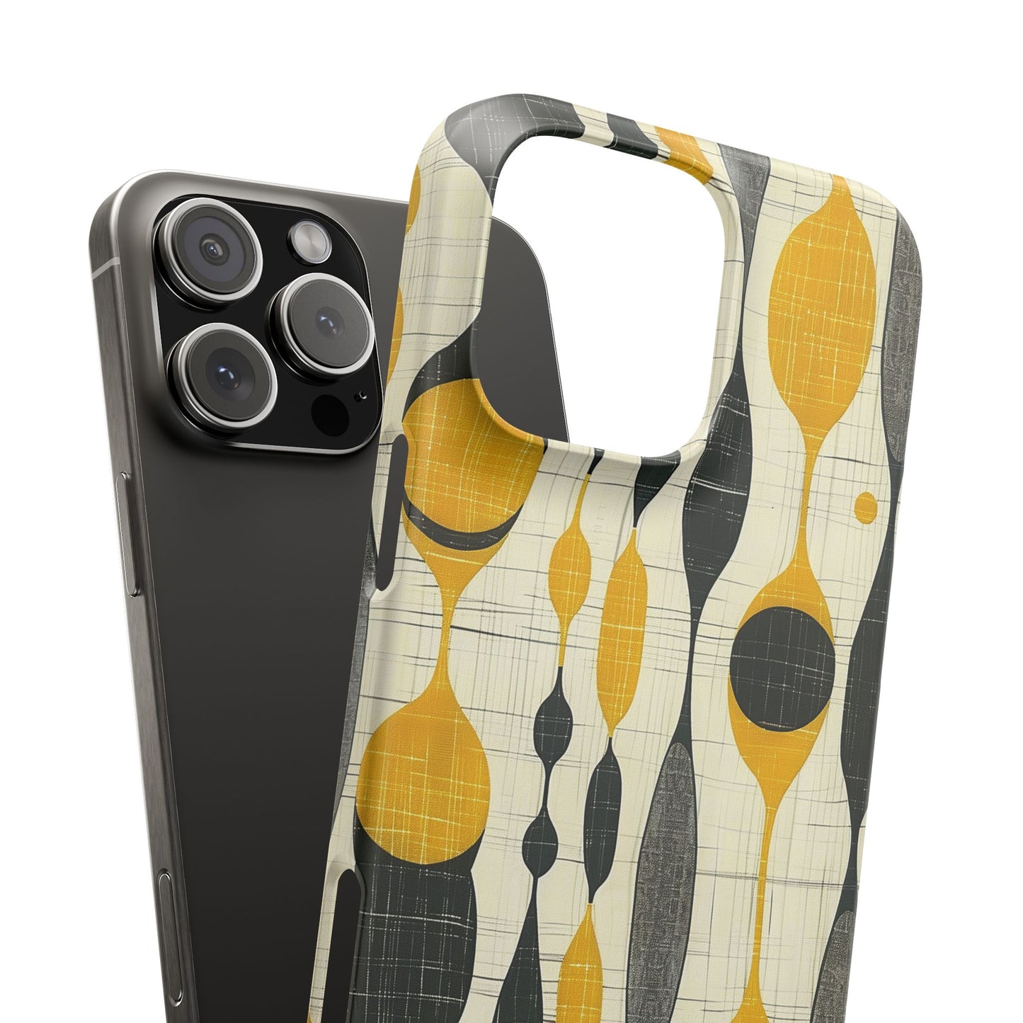 Atomic Garden Mid Century Modern Snap Case