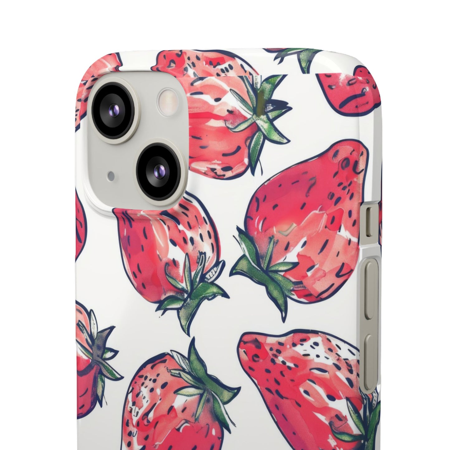 Creamy Berry Phone Snap Case