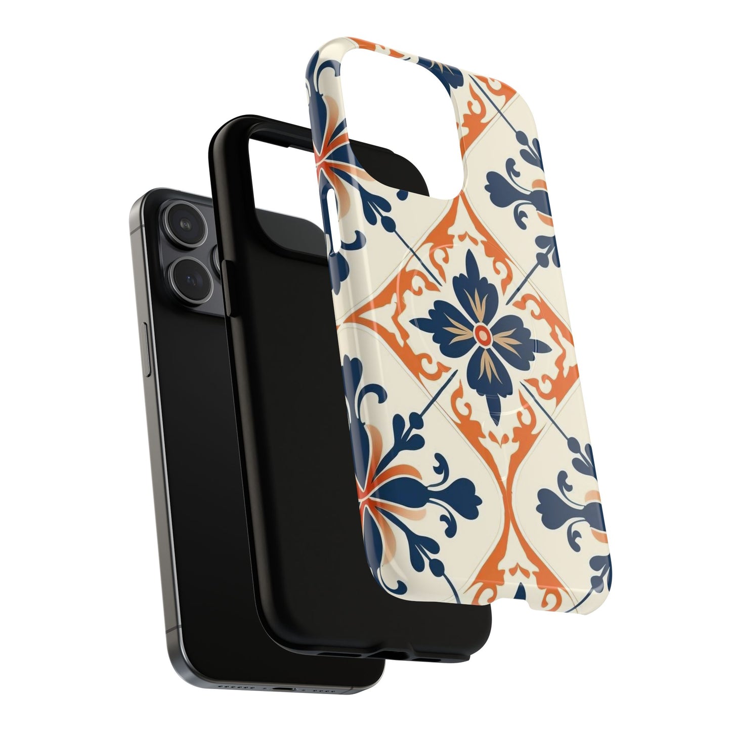 Tile Design Phone Tough Magnetic Case