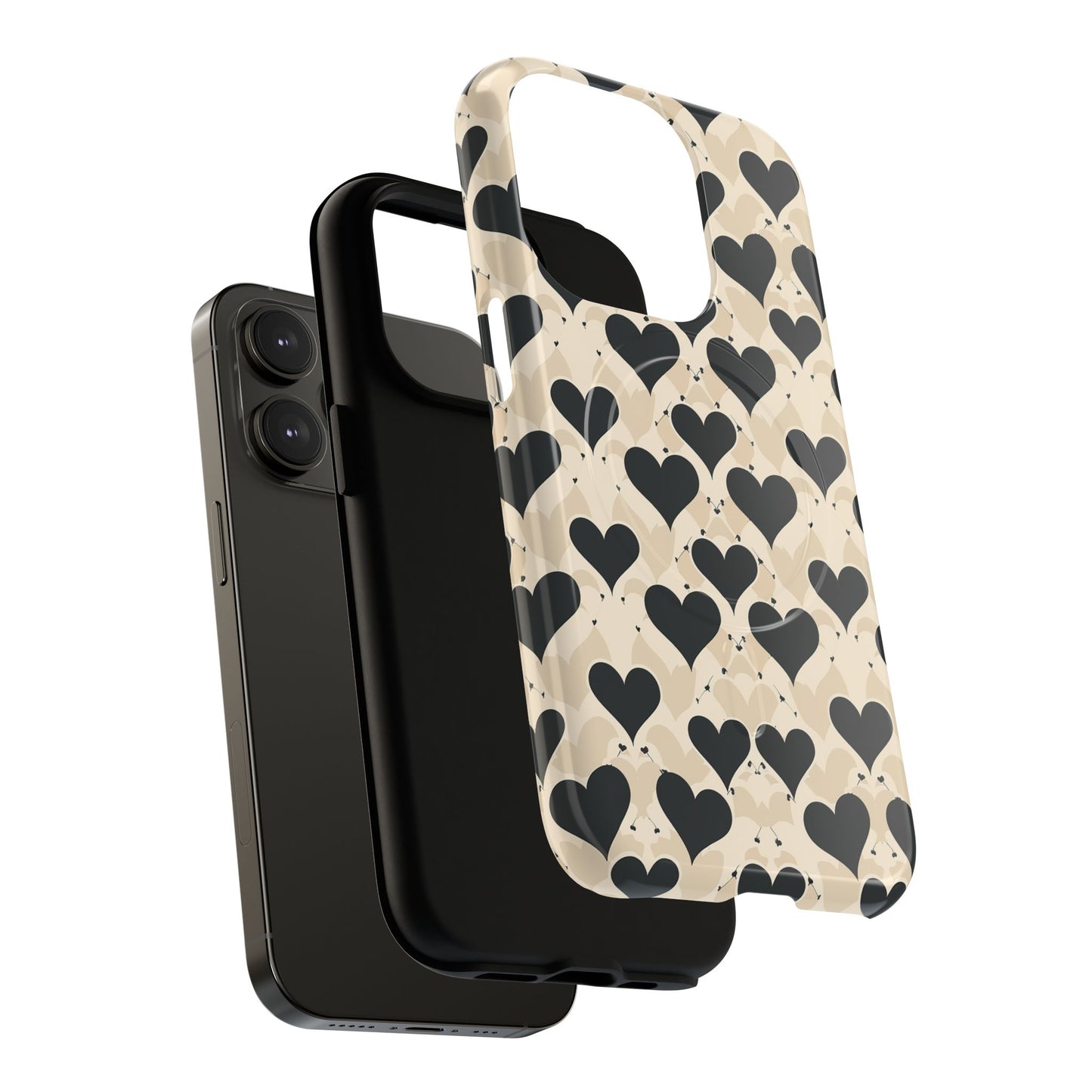Whisper Hearts Tough Magnetic Phone Case