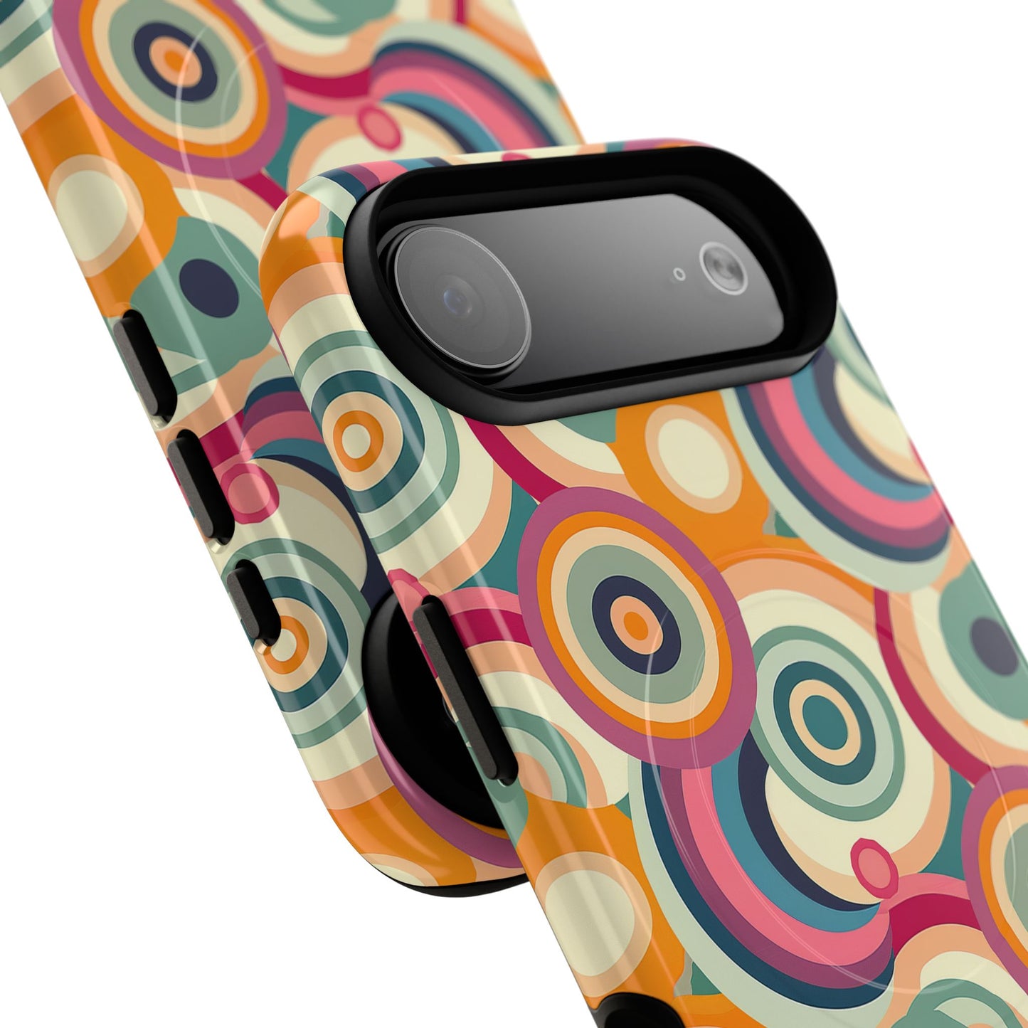 Retro Ripple Tough Magnetic Phone Case