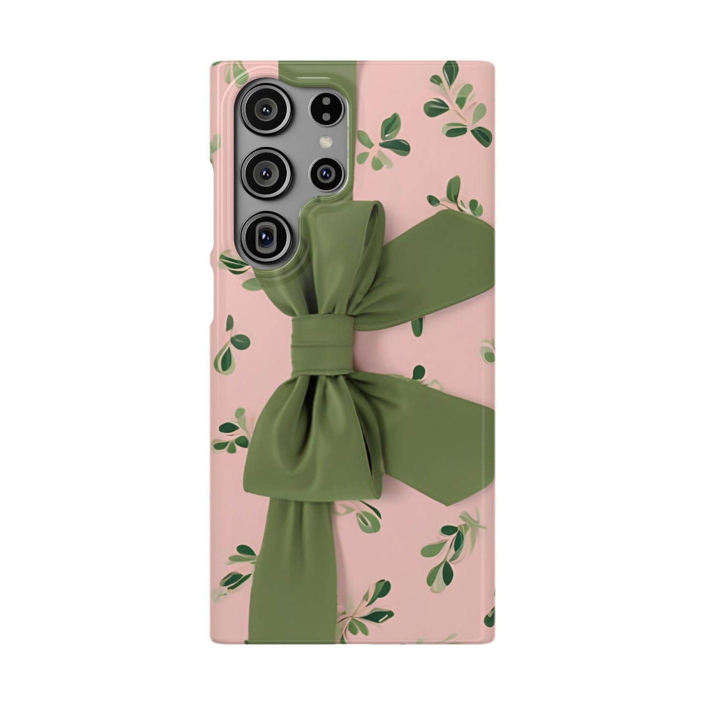 Blushing Bow Snap Case