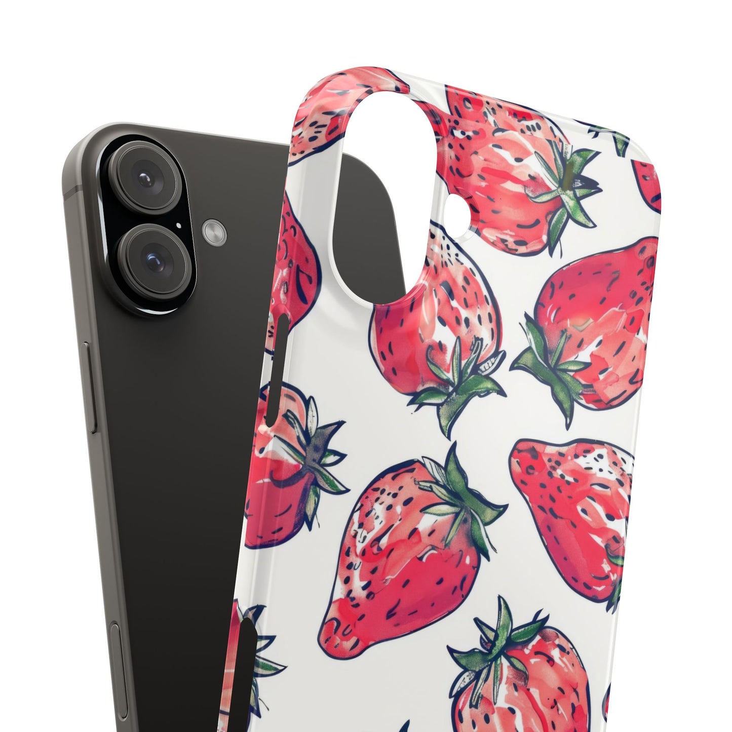 Creamy Berry Phone Snap Case