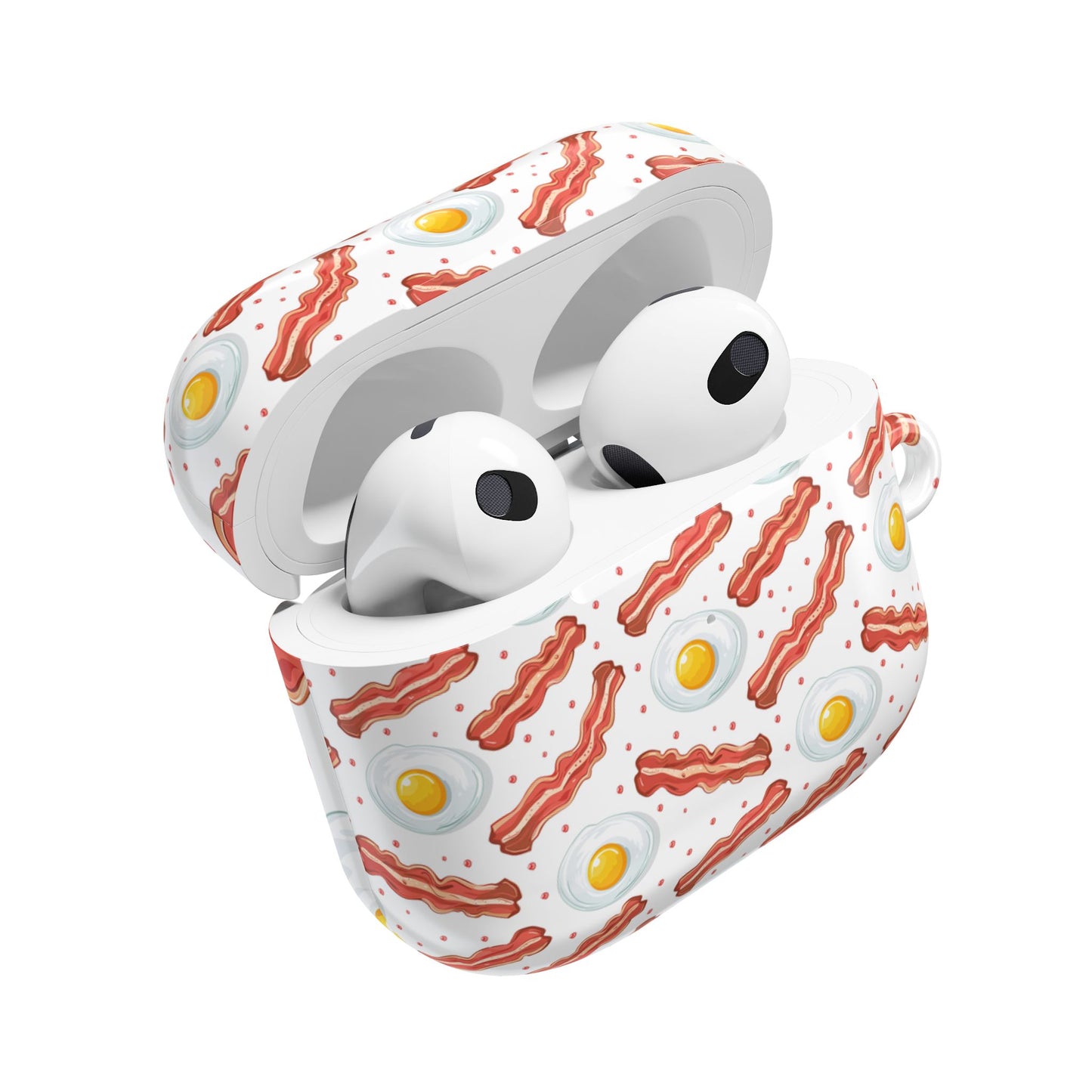 Over Easy: Bacon & Eggs AirPod Case