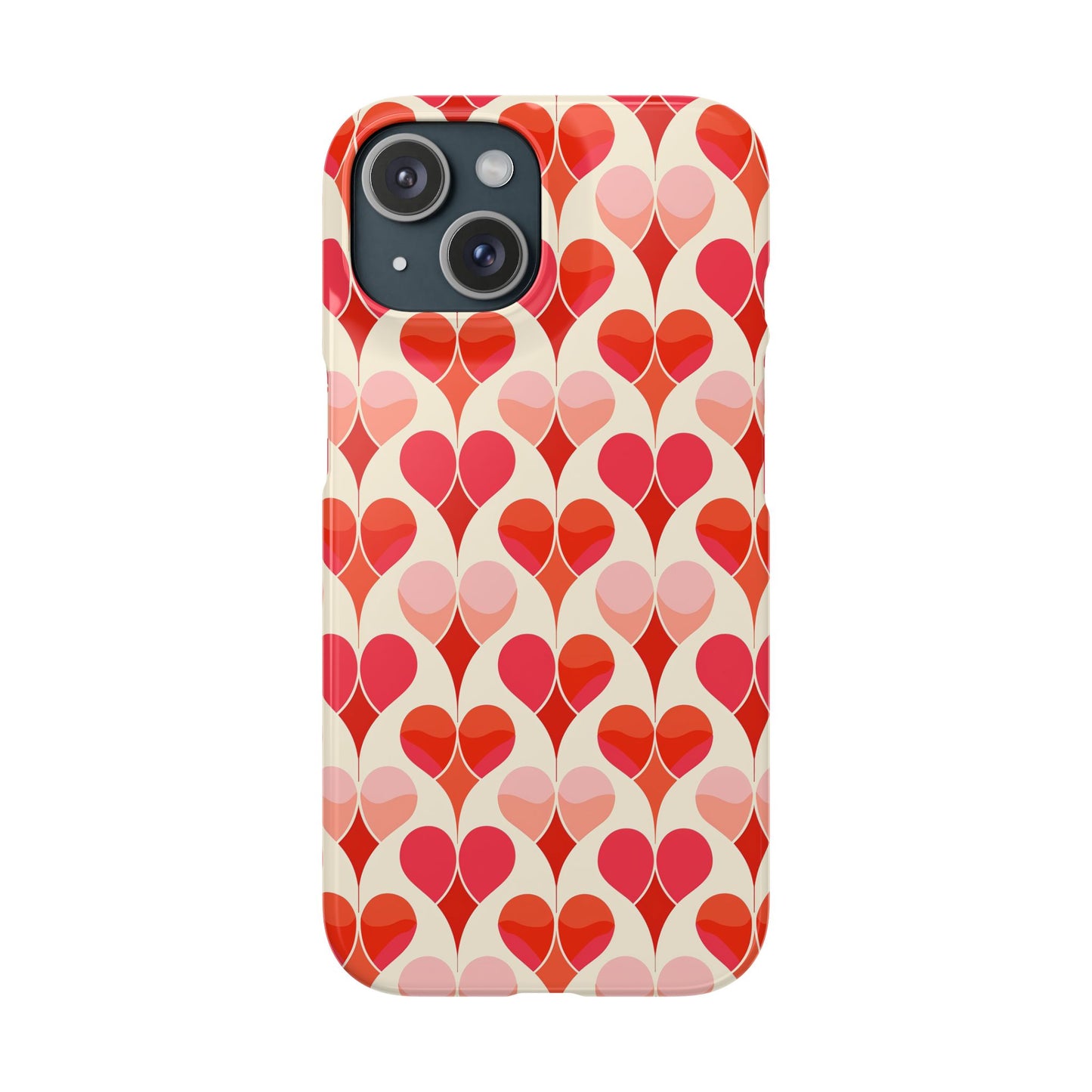 Heart Stream Phone Snap Case