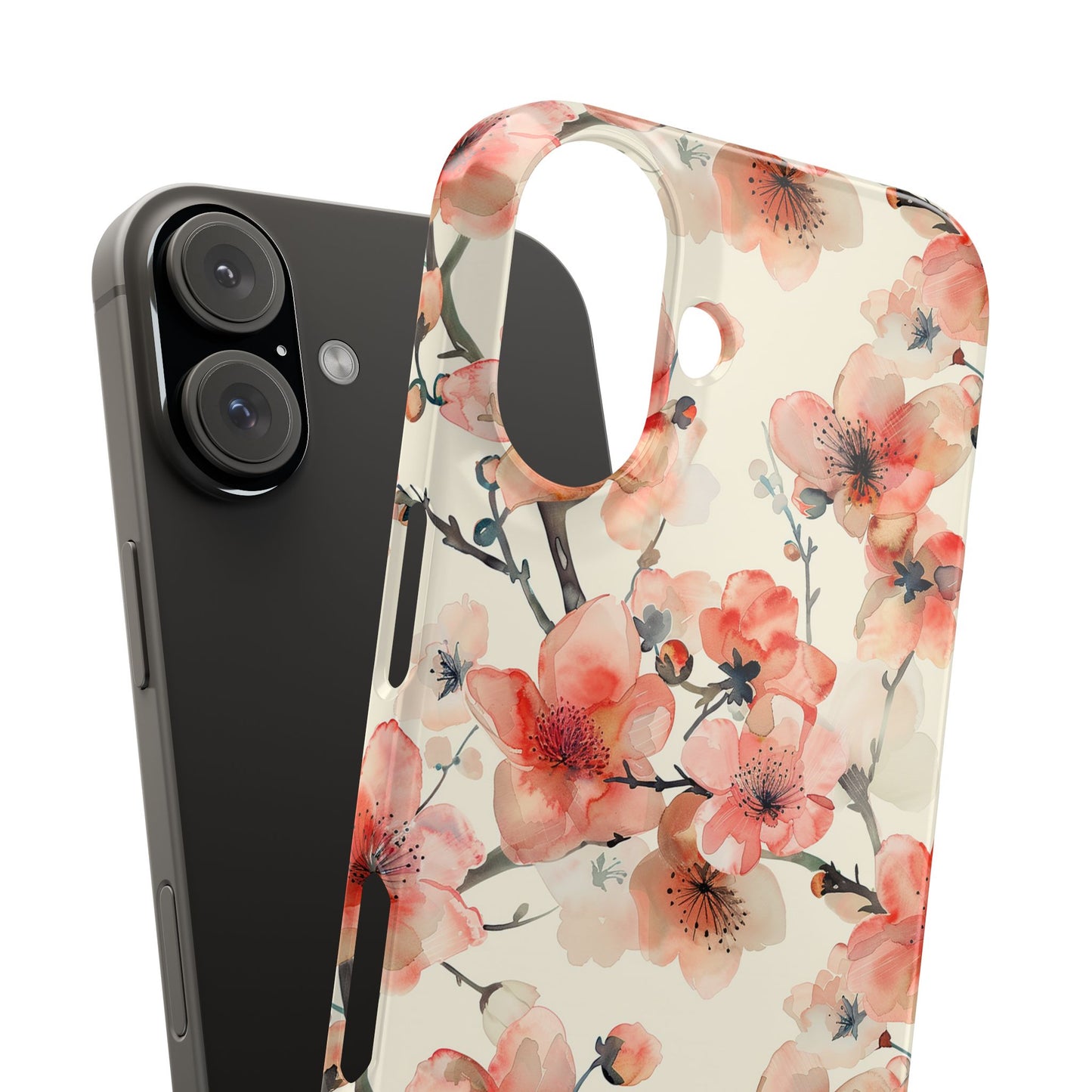 Cherry Veil Phone Snap Case