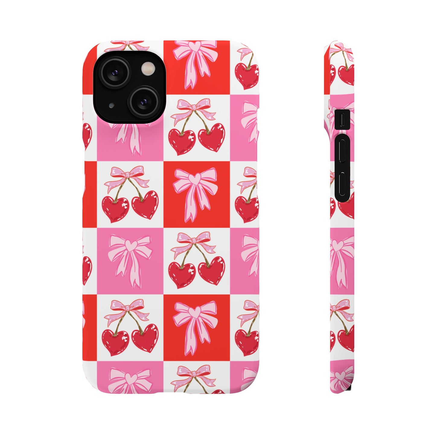 Sweet Pink Coquette Snap Case