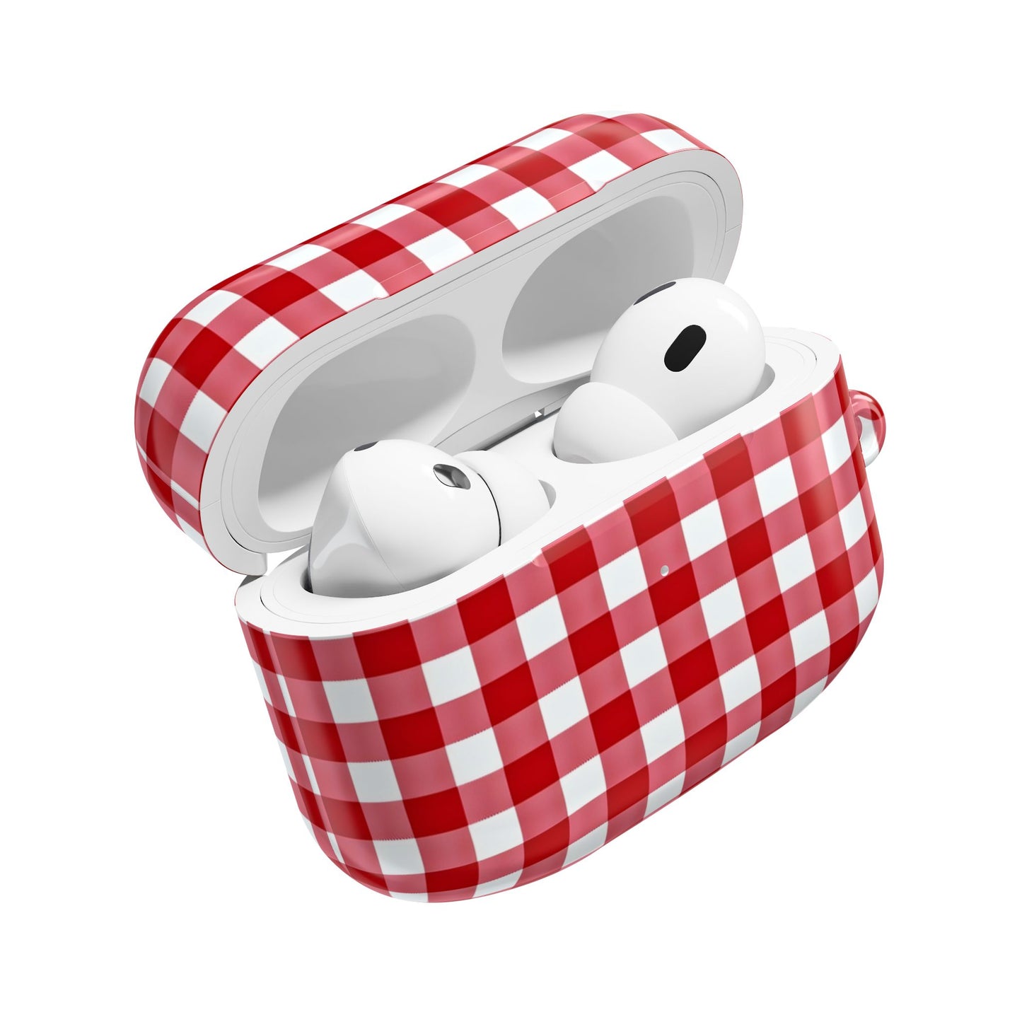 Red Plaid AirPod Case