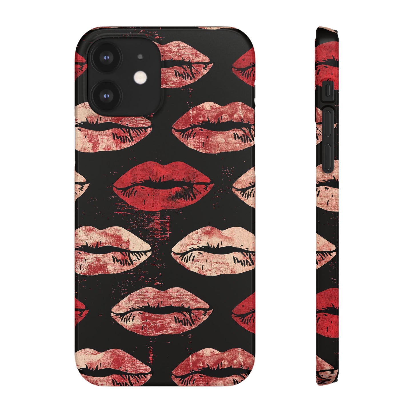 Midnight Pout Snap Phone Case