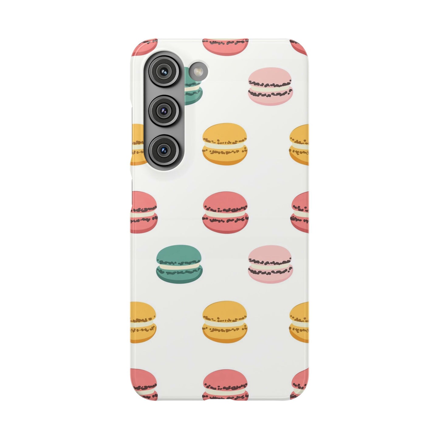 Sweet Macaron Phone Snap Case