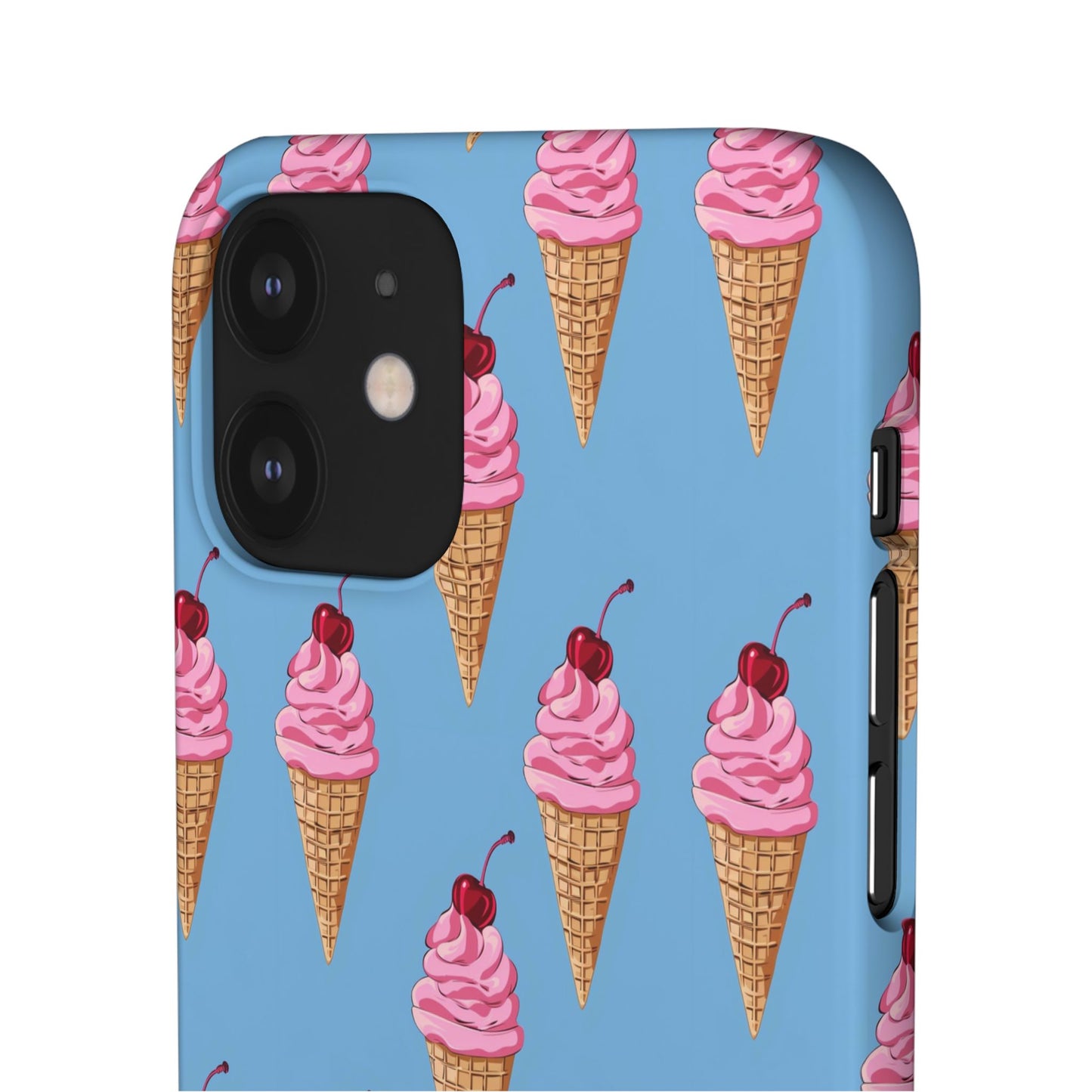 Cherry Swirl Phone Snap Case