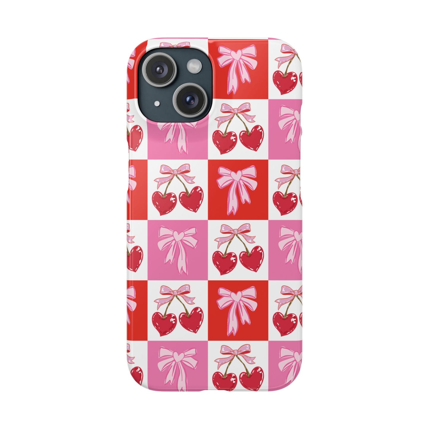 Sweet Pink Coquette Snap Case