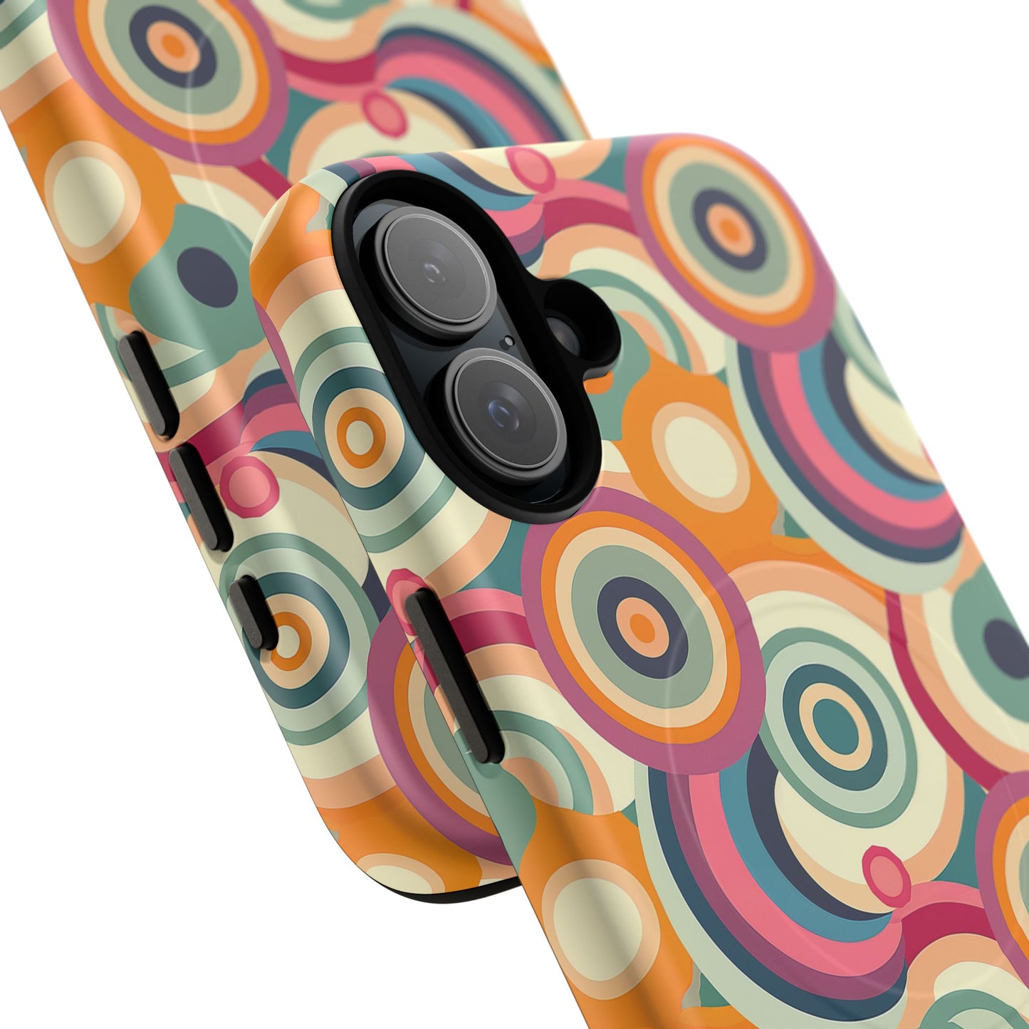 Retro Ripple Tough Magnetic Phone Case