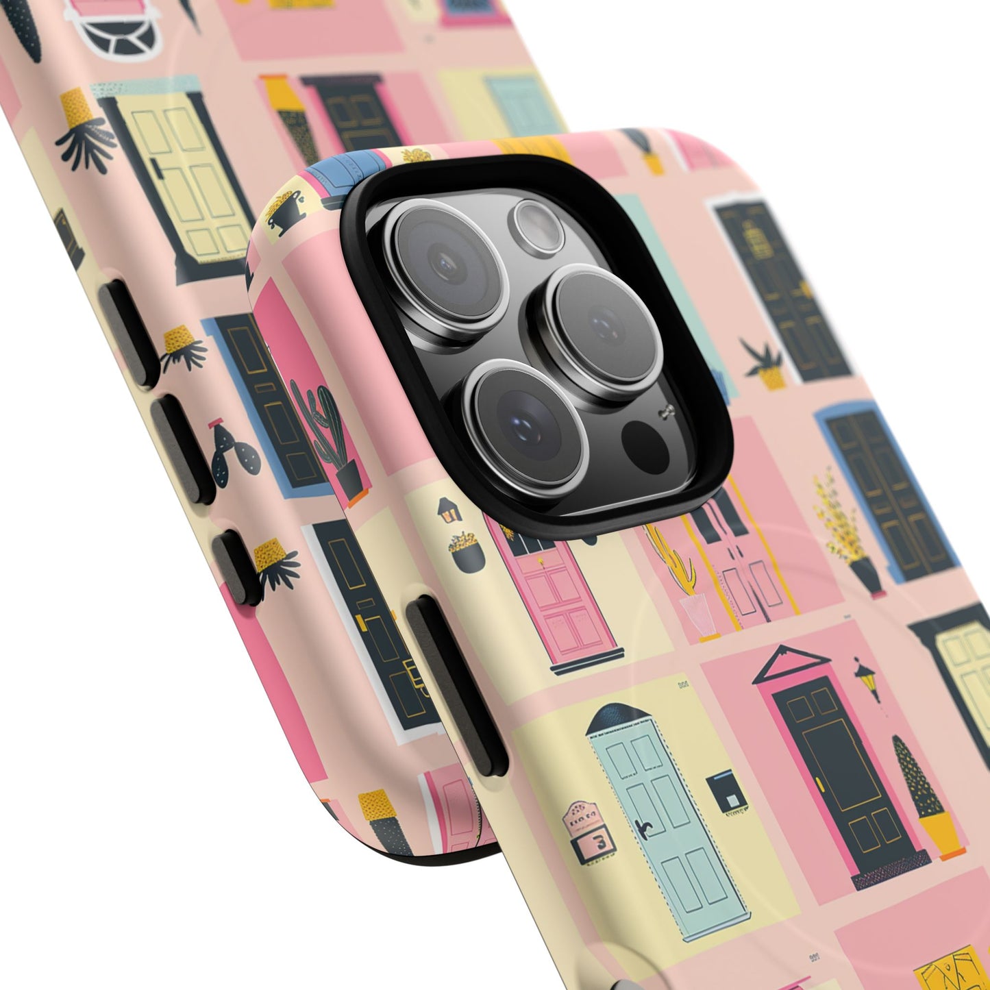 Rosy Entry Tough Magnetic Phone Case