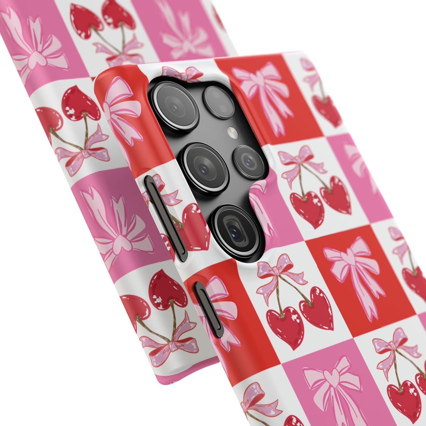 Sweet Pink Coquette Snap Case