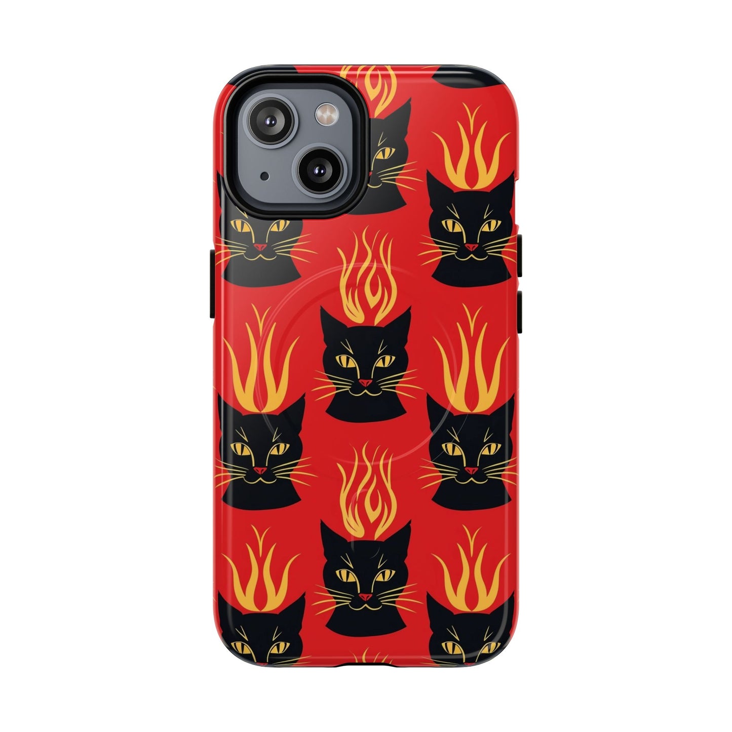 Devil Kitty Tough Magnetic Phone Case