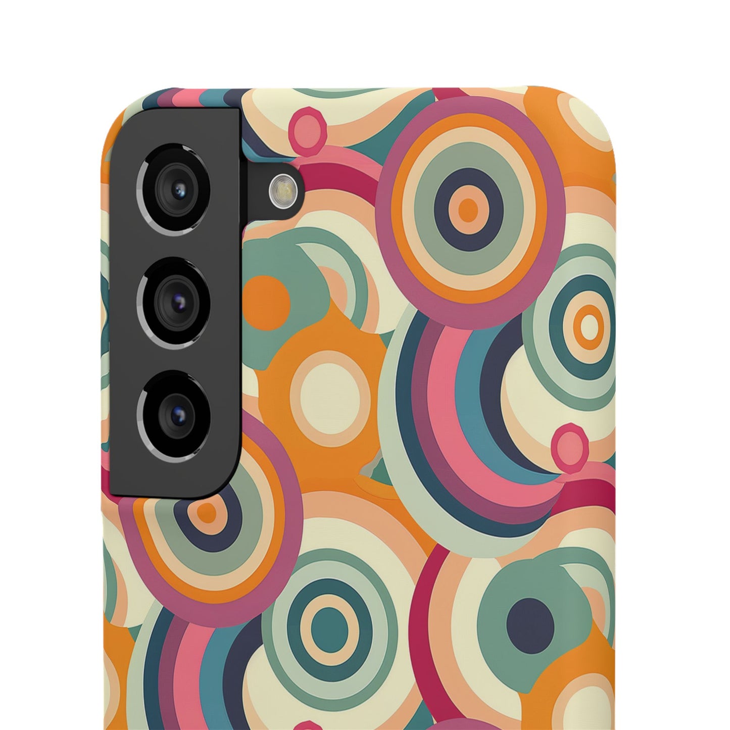 Retro Ripple Snap Case