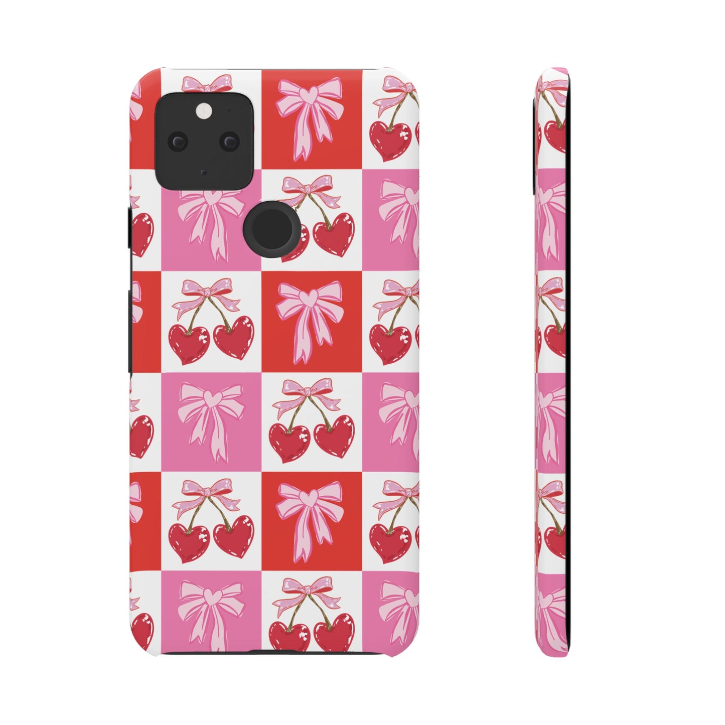 Sweet Pink Coquette Snap Case
