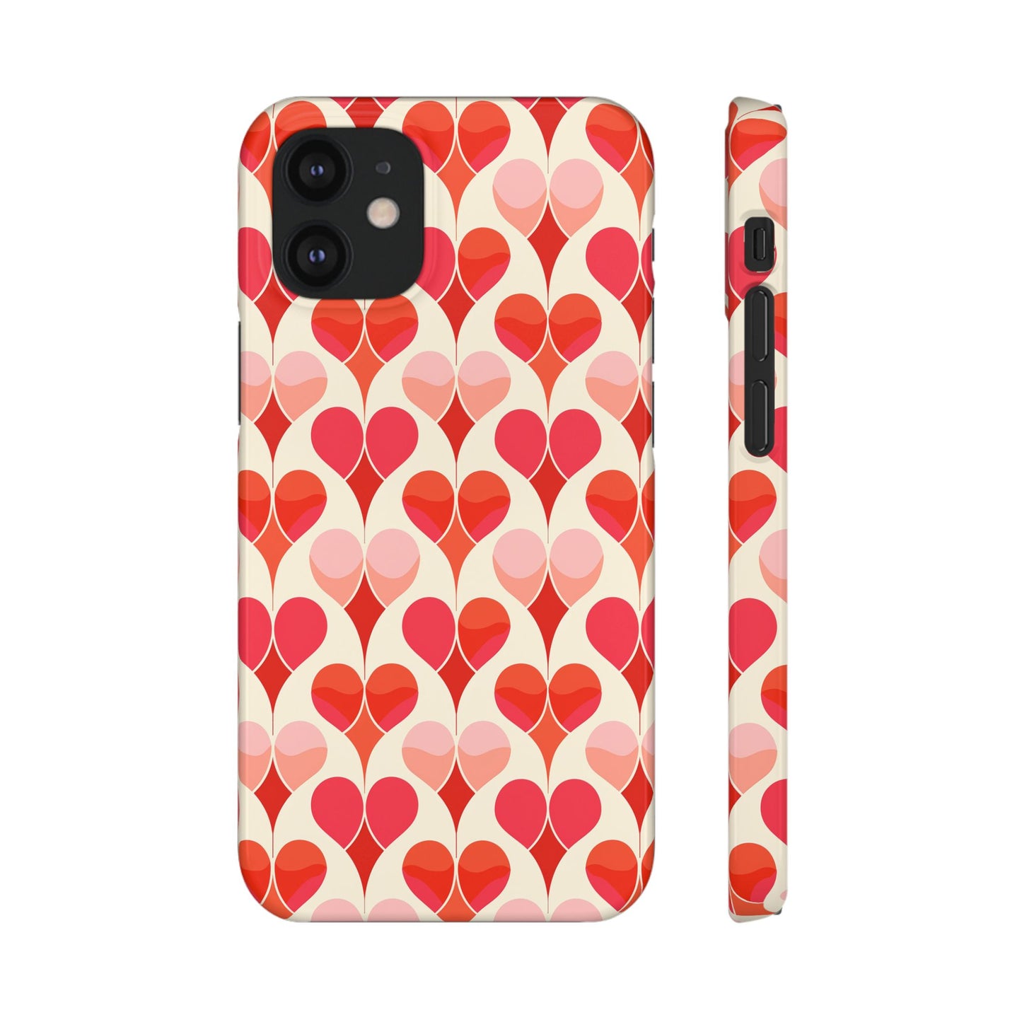 Heart Stream Phone Snap Case