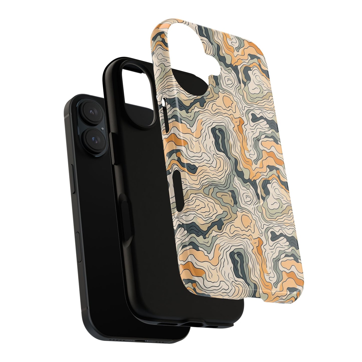 Earthy Abstract Tough Magnetic Phone Case