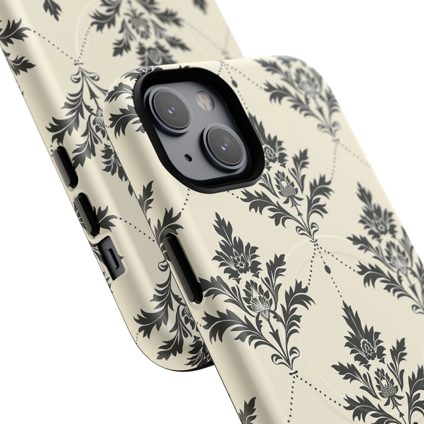 Midnight Damask Tough Magnetic Case