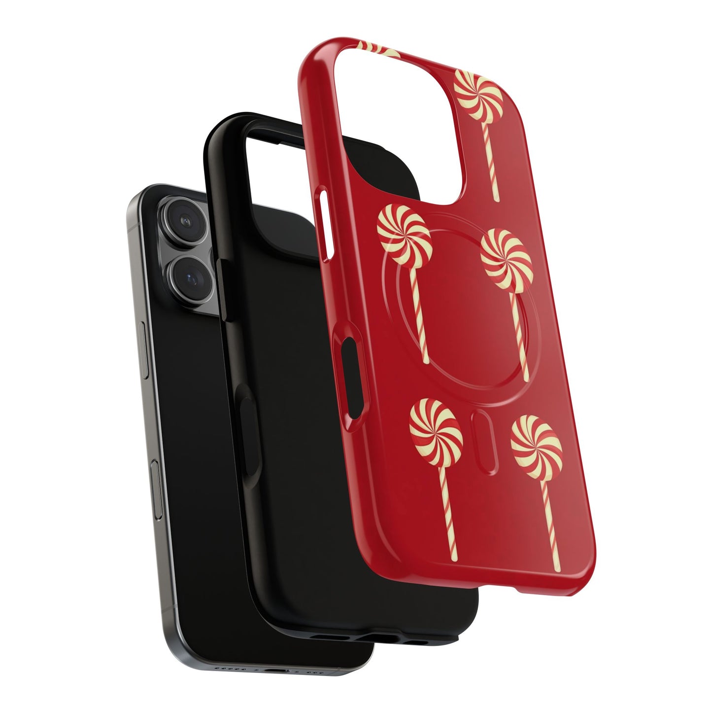Mint Swirly Tough Magnetic Phone Case