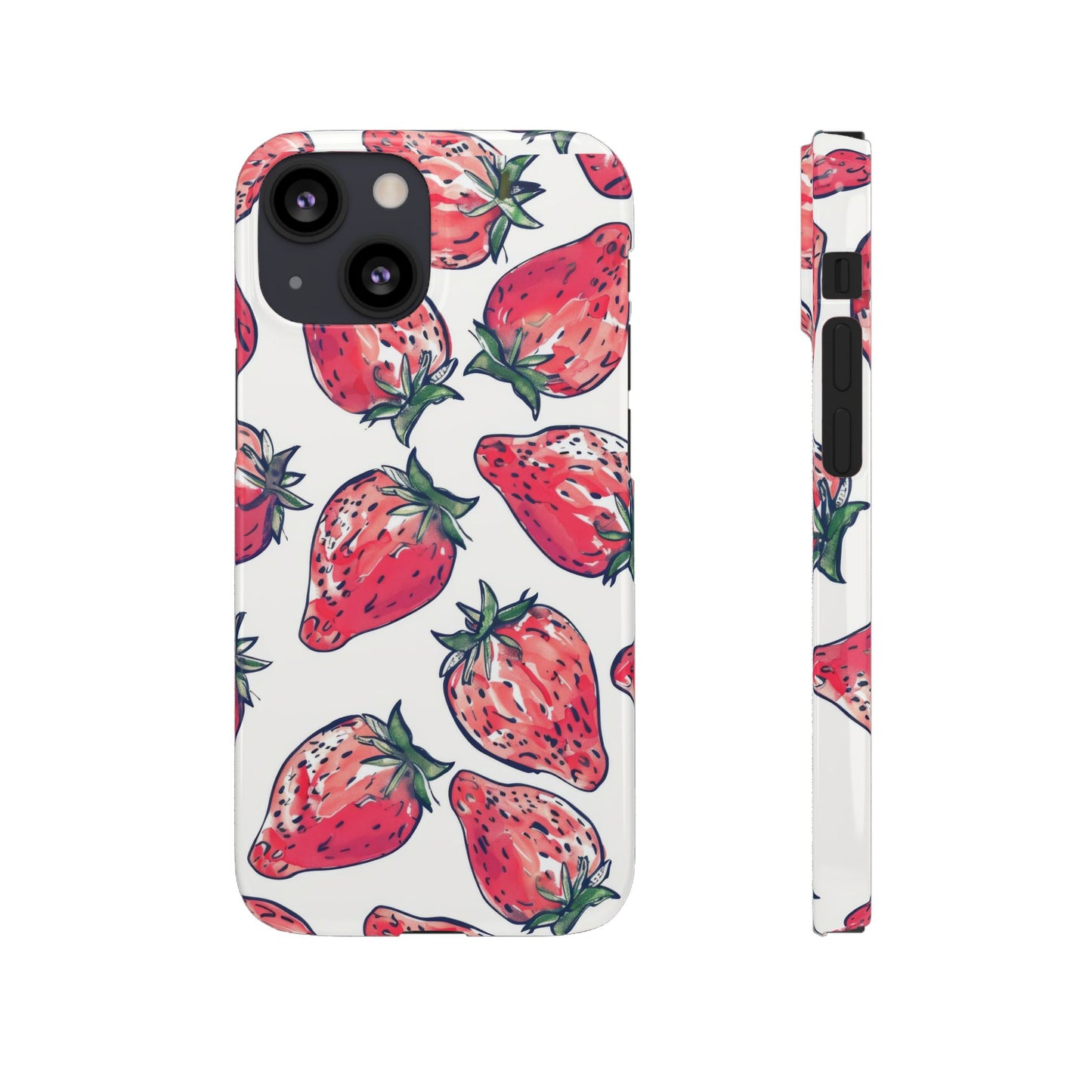 Creamy Berry Phone Snap Case