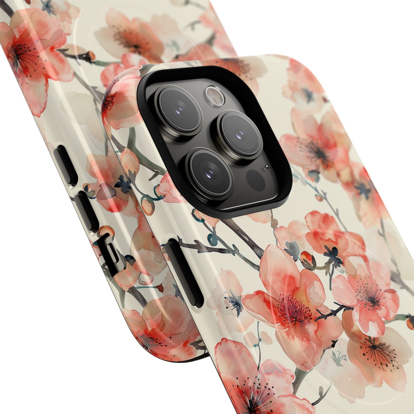 Cherry Veil Tough Magnetic Phone Case